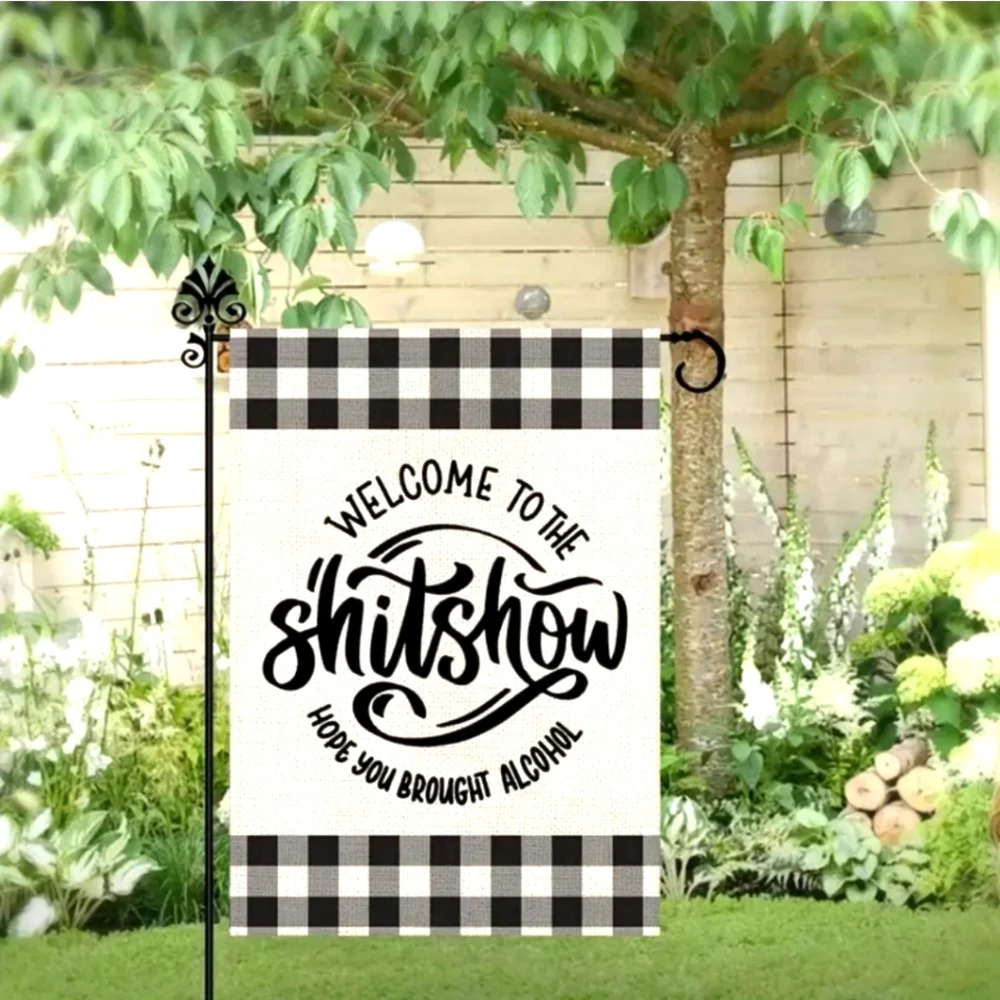 Not Your Grandma's Welcome yard garden flag/signs -Choose 1 sign - Picture 3 of 5